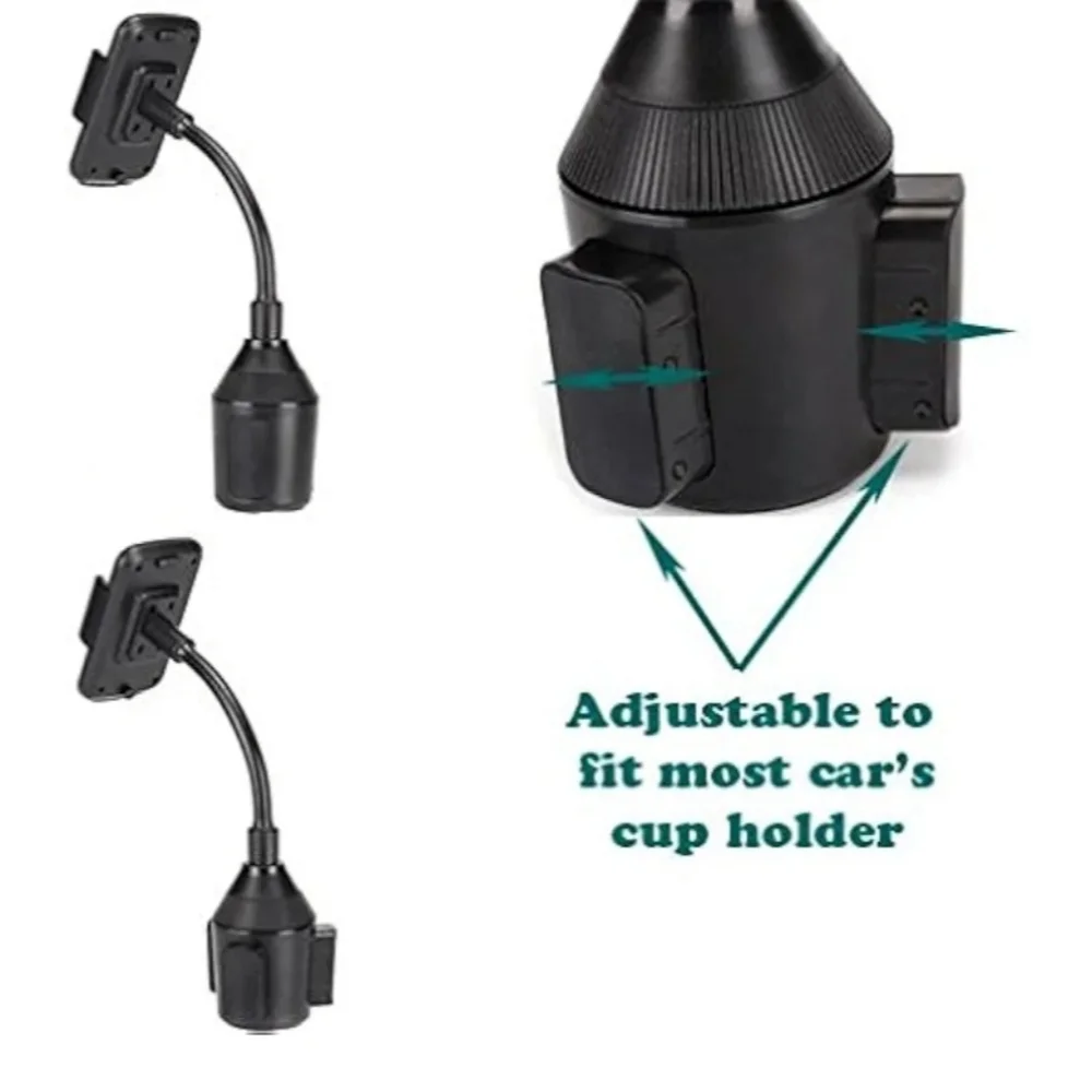 iPhone 11, Pro, Max CAR CUP HOLDER PHONE MOUNT CRADLE ROTATING DOCK STRONG V8W